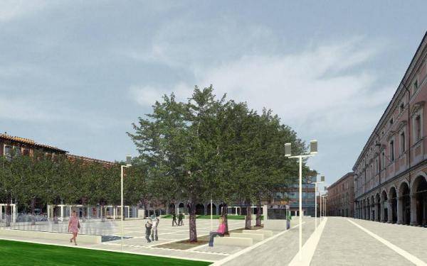 progetto piazza libertà cesena