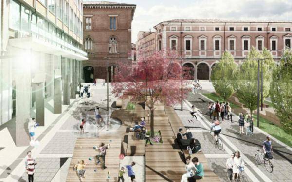 Piazza della Libertà Cesena progetto